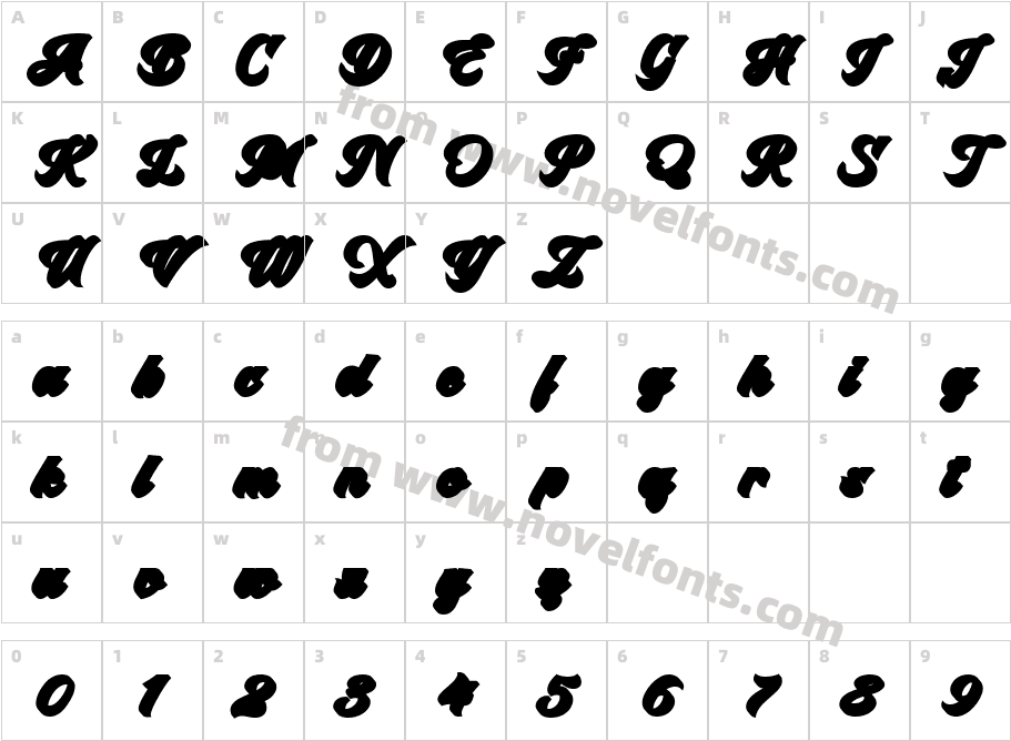 Black Stars ShadowCharacter Map