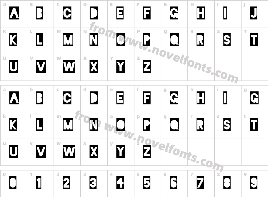 BlackoutCharacter Map