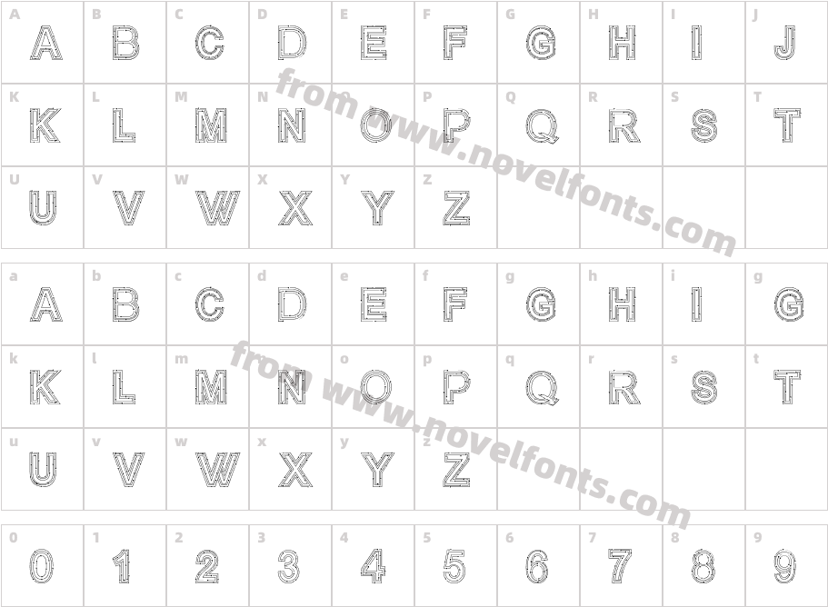 Electro HolicCharacter Map