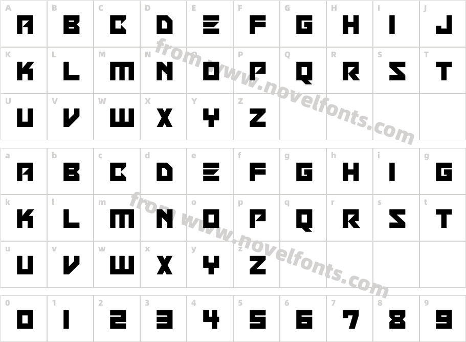 Electron PulseCharacter Map