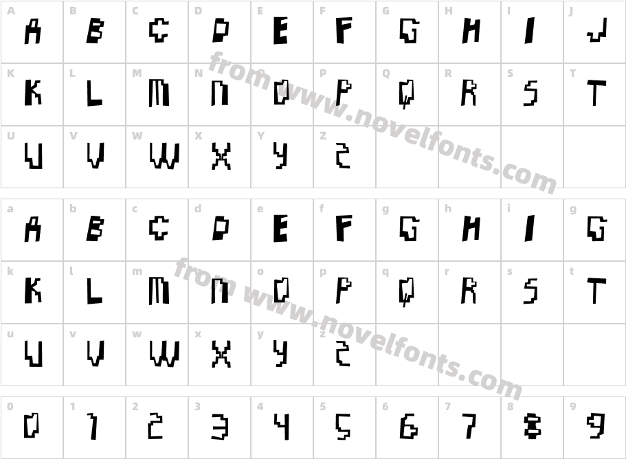 Blob_Bomb_Pixel_Cartoon-RegularCharacter Map