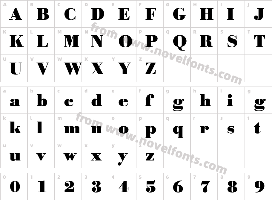 Bodoxi-HeavyCharacter Map