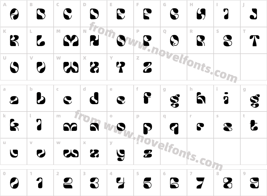 Bold Summer Free FreeCharacter Map