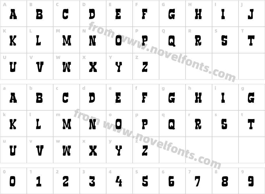 BoncegroFF4FCharacter Map