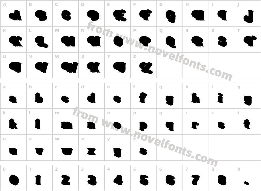 Boogie Boys ShadowCharacter Map