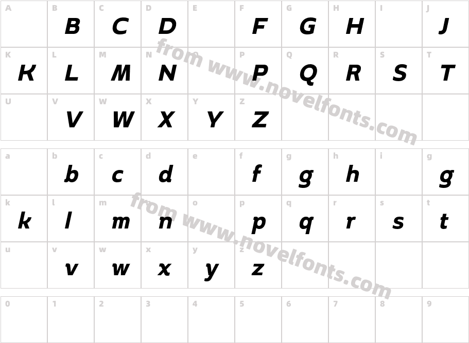 Boriboon DEMO ObliqueCharacter Map