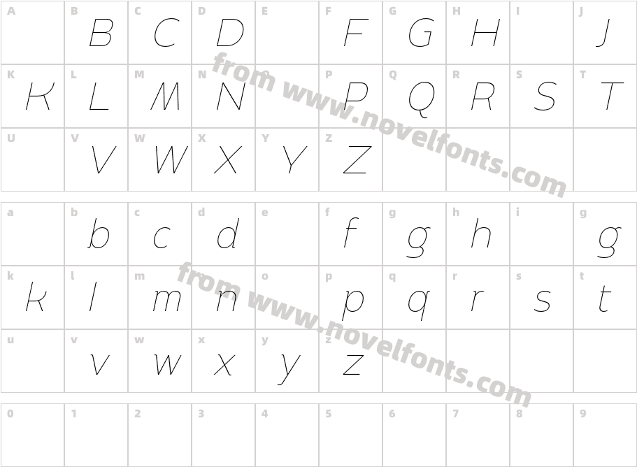 Boriboon DEMO Thin ObliqueCharacter Map