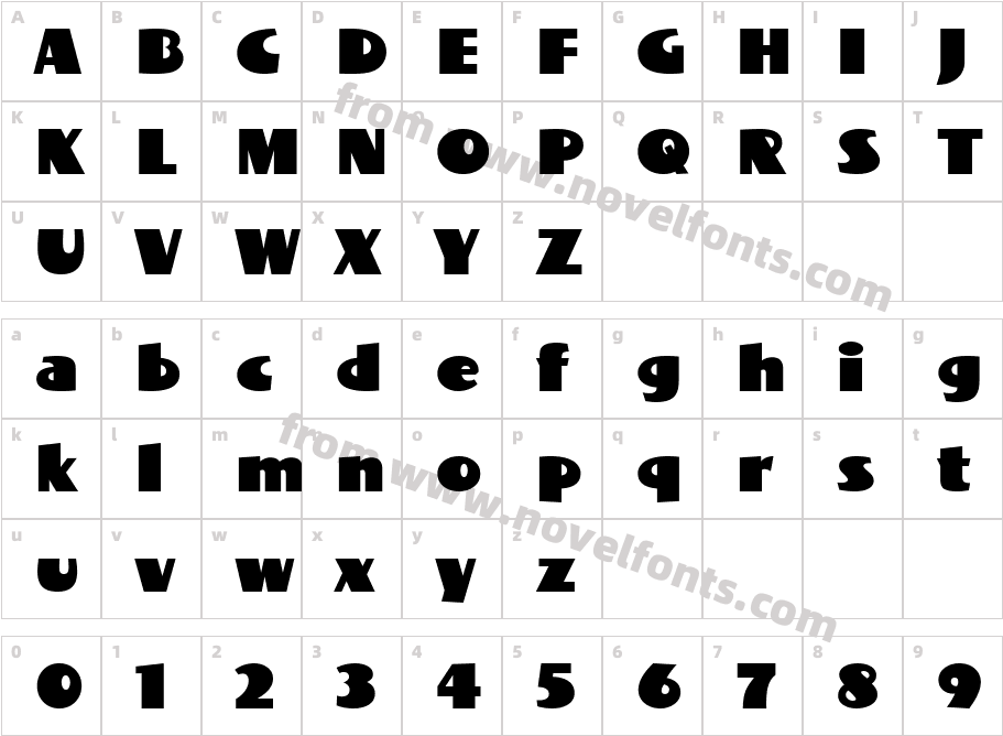 BottleKaps S ExpandedCharacter Map