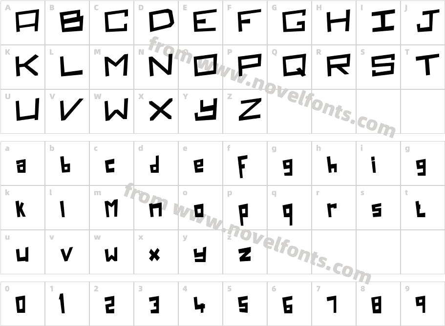 Box CleverCharacter Map