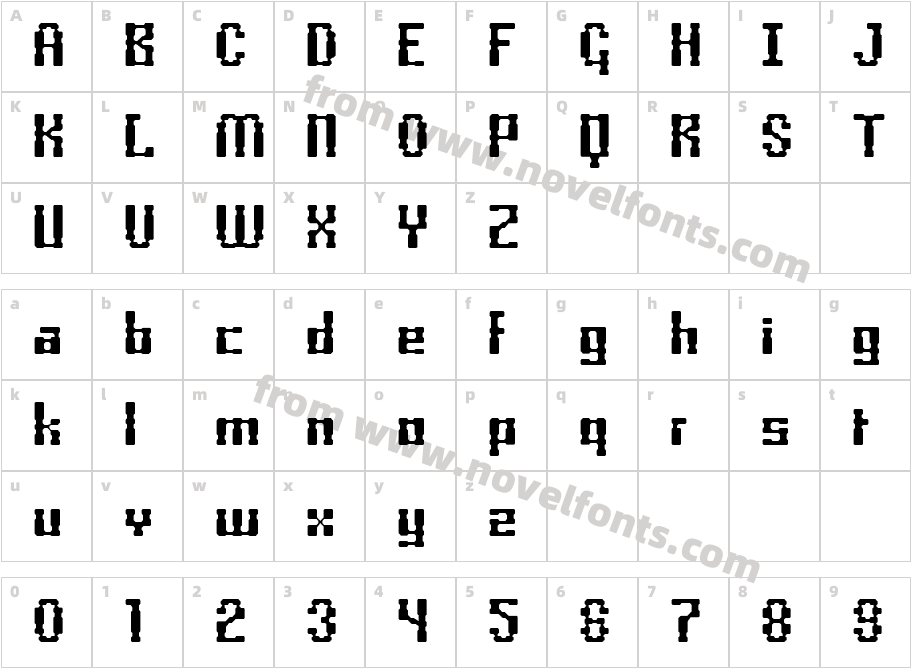 BoxonoxoLightCharacter Map