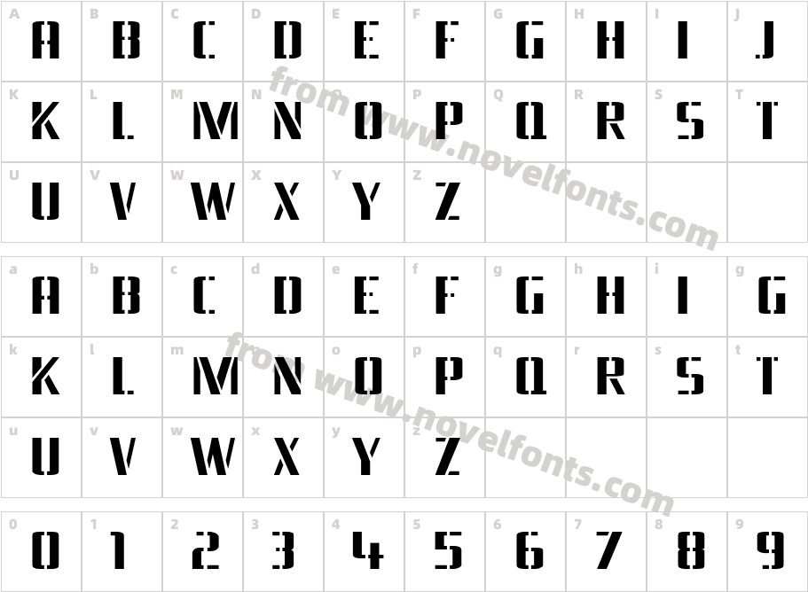 Braeside LumberboyCharacter Map