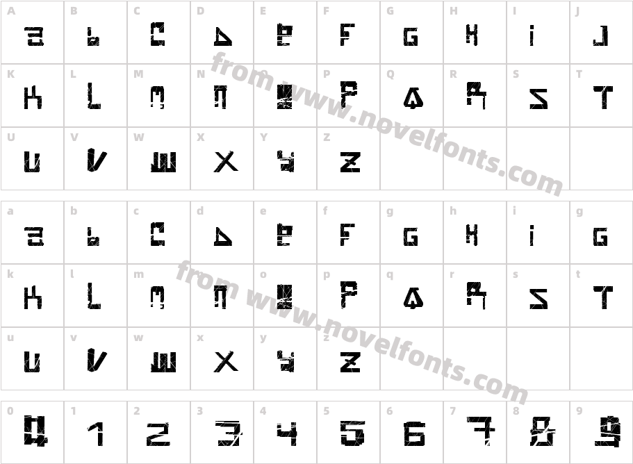 Brain DamageCharacter Map