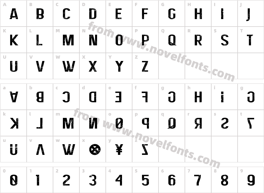 Elite Hacker (Corroded)Character Map