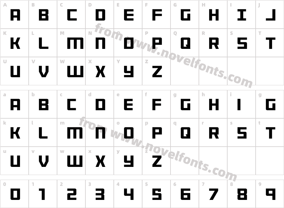 Brave Phoenix CompactCharacter Map