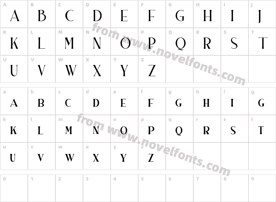 BrevielAmoreCharacter Map