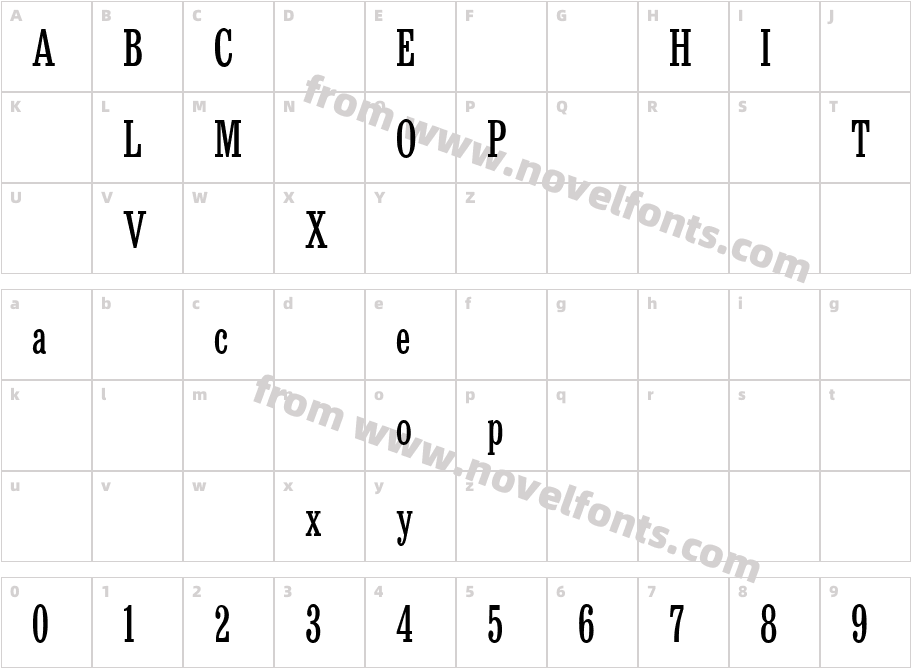 BrickNewsCondenCharacter Map