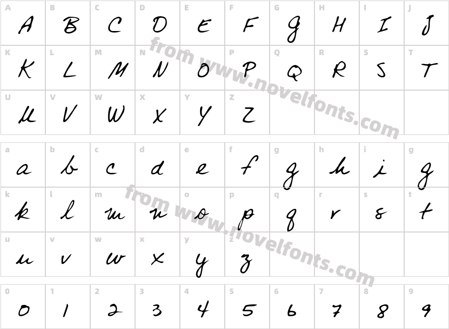 ElliesHand-PlainCharacter Map