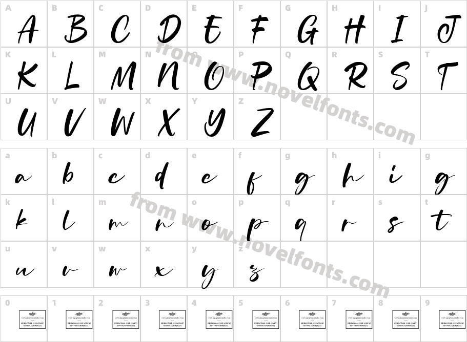 Bridget-Ea71lCharacter Map