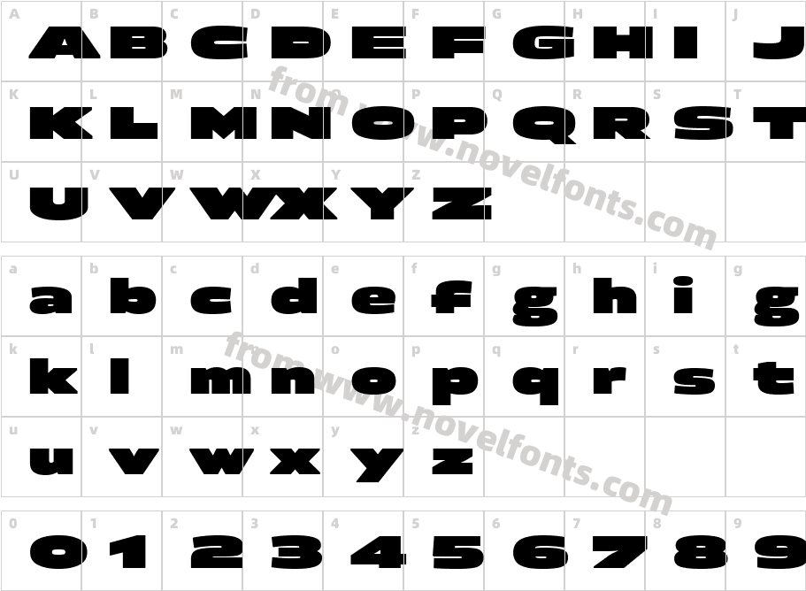 Briller-UltraCharacter Map