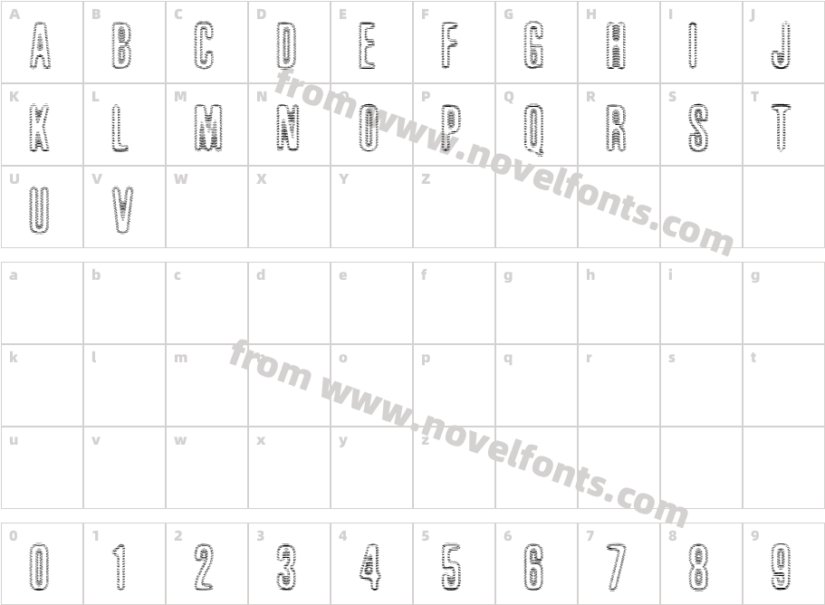 BrilloLightCharacter Map