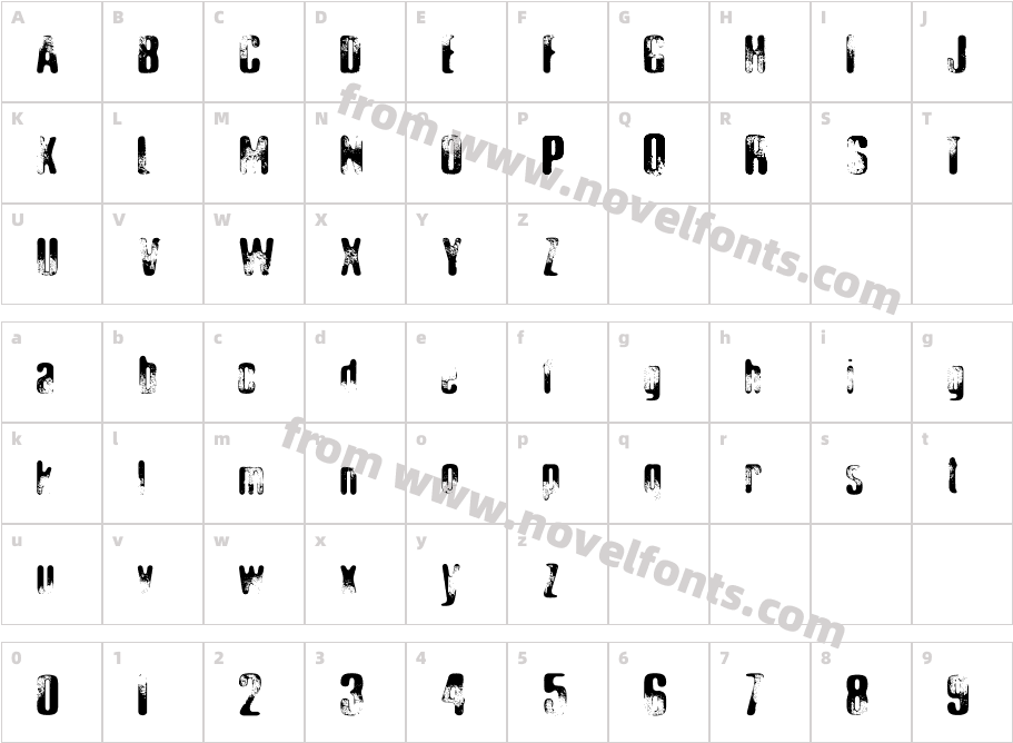 Elliot's Bad Day 4Character Map