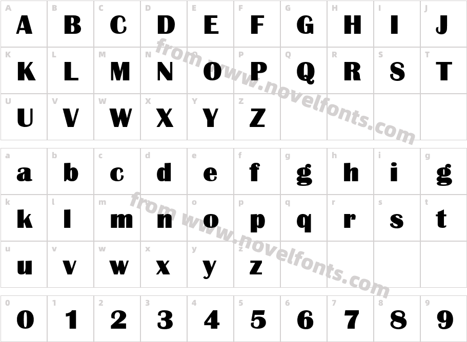 BritannicEFUltraCharacter Map