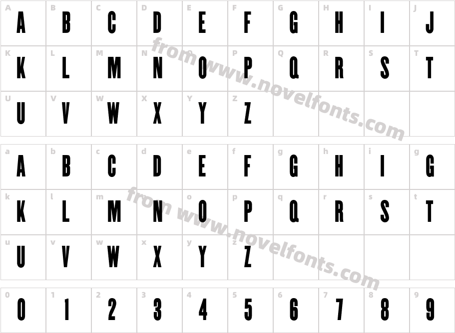 ElliotOneCharacter Map