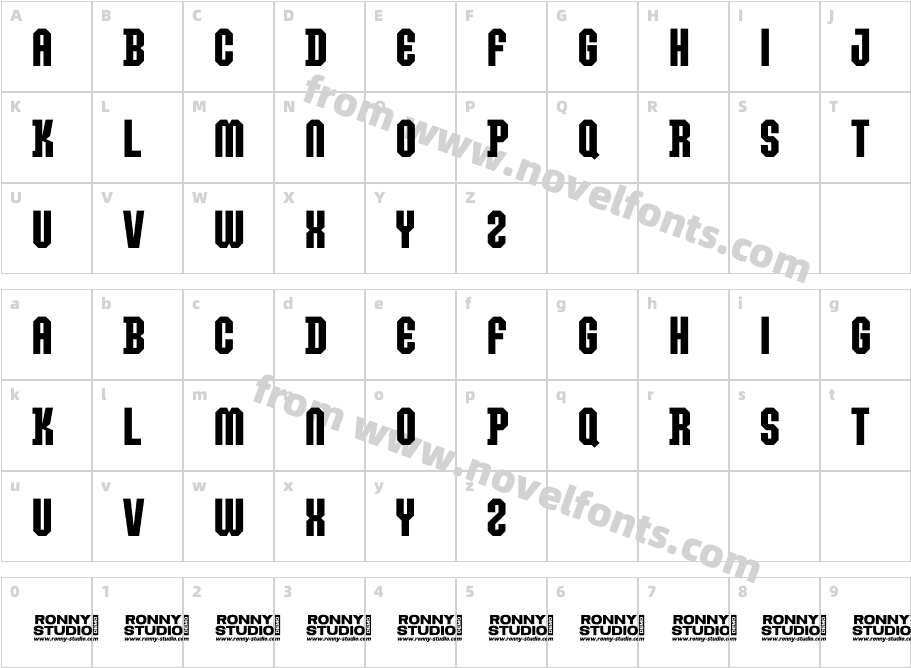 BrockiesDemoRegularCharacter Map