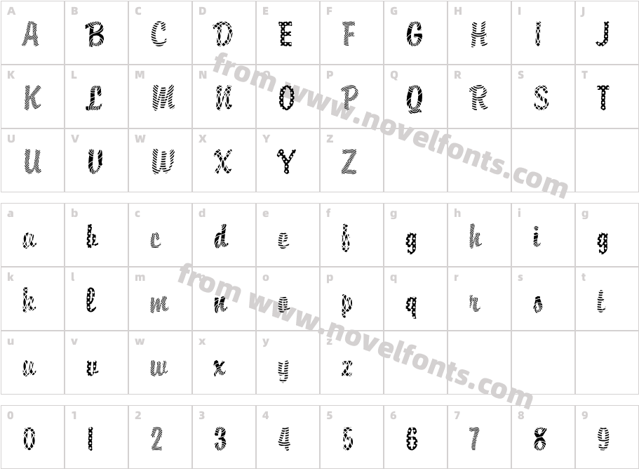 Brody18 BeckerCharacter Map