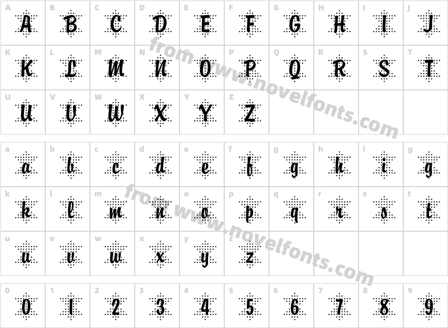 Brody47 BeckerCharacter Map