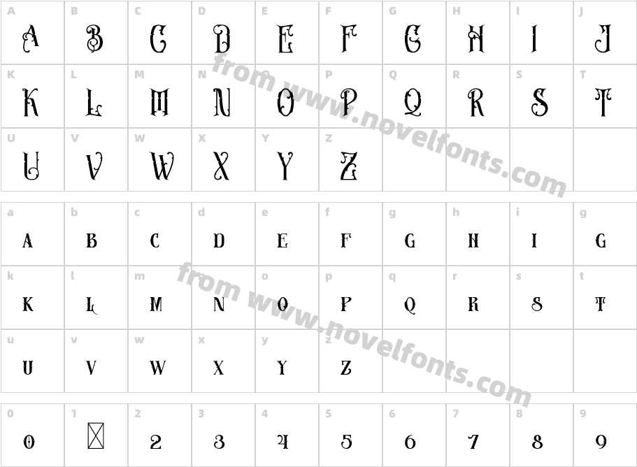 BrometalicDEMORegularCharacter Map