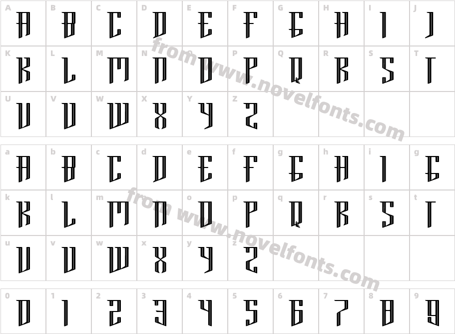 Brooklyn-InlineCharacter Map