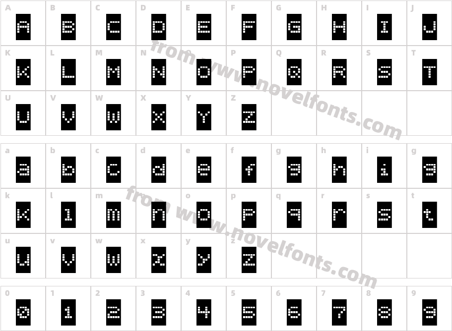 Bubbledot ICG Coarse NegCharacter Map