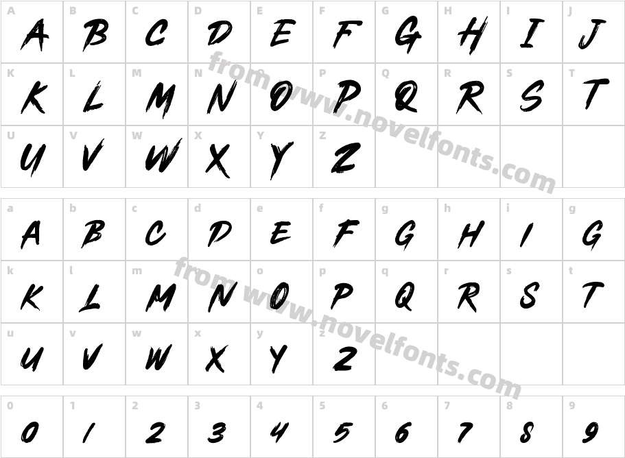 BucheryCharacter Map