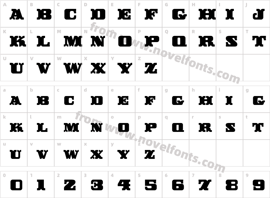 BuckerooITCCharacter Map