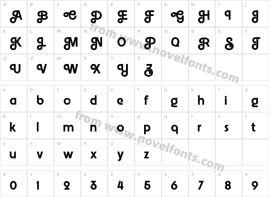 Embrionic55SwashCharacter Map