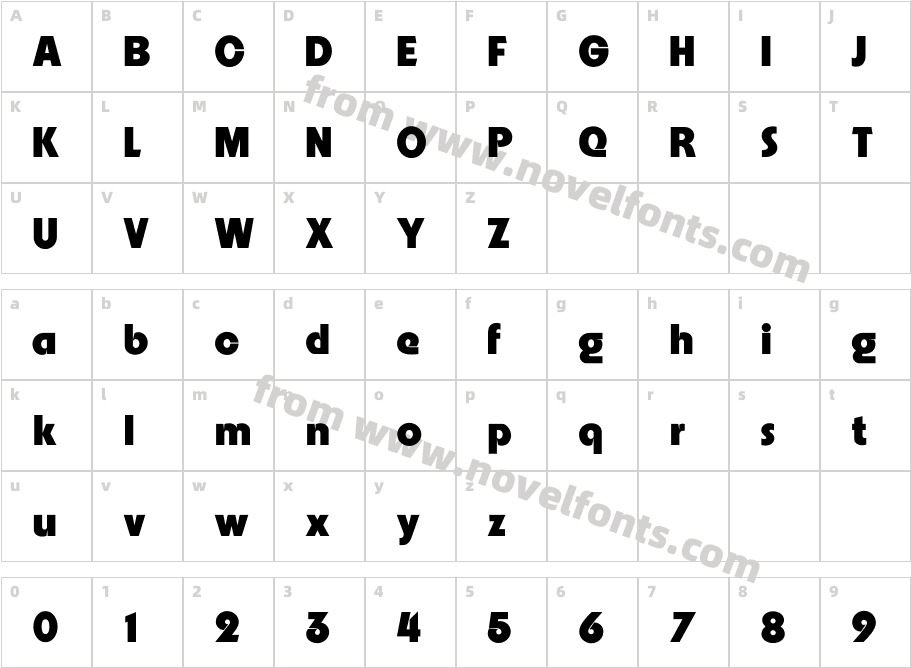 Embrionic85Character Map