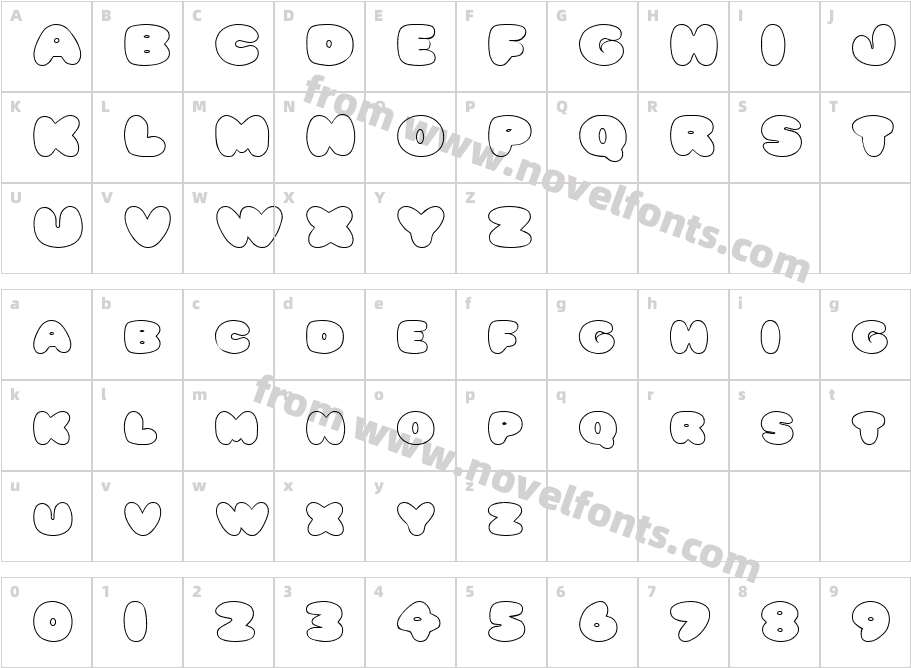 BumblebeeOpenCharacter Map