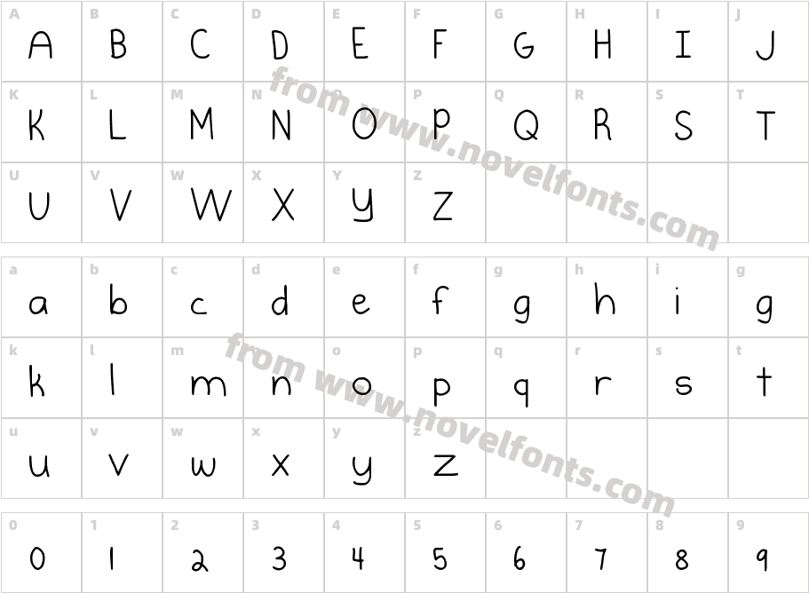 Burst My Bubble2Character Map