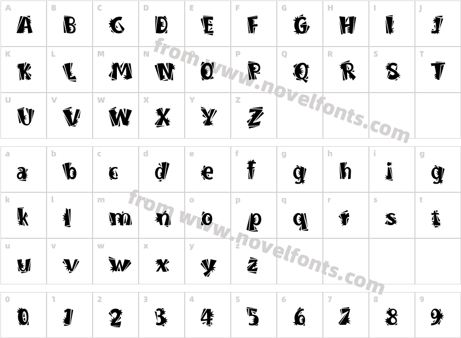 Burweed ICG ThornyCharacter Map