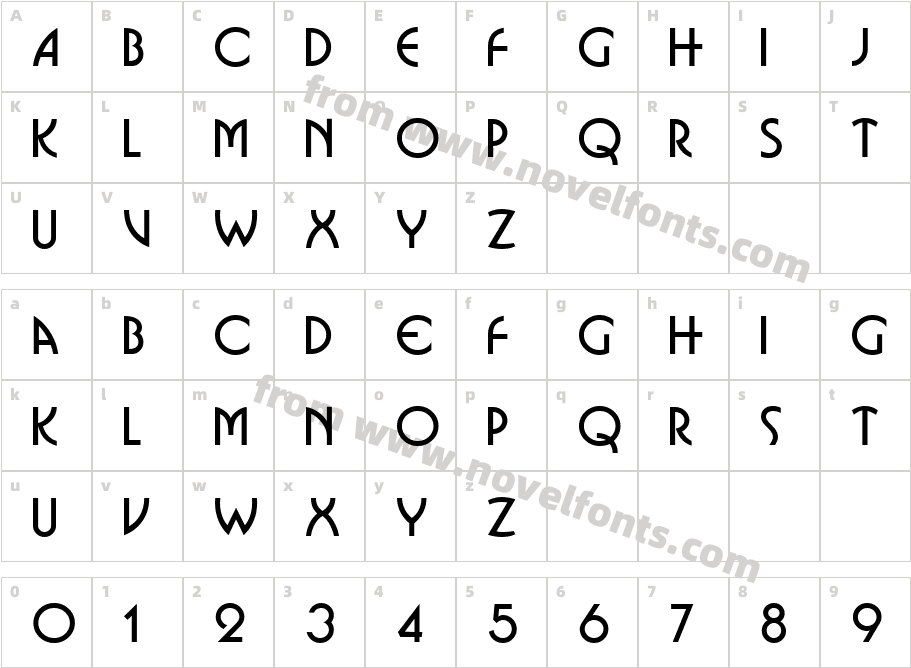 Businko_RegularCharacter Map