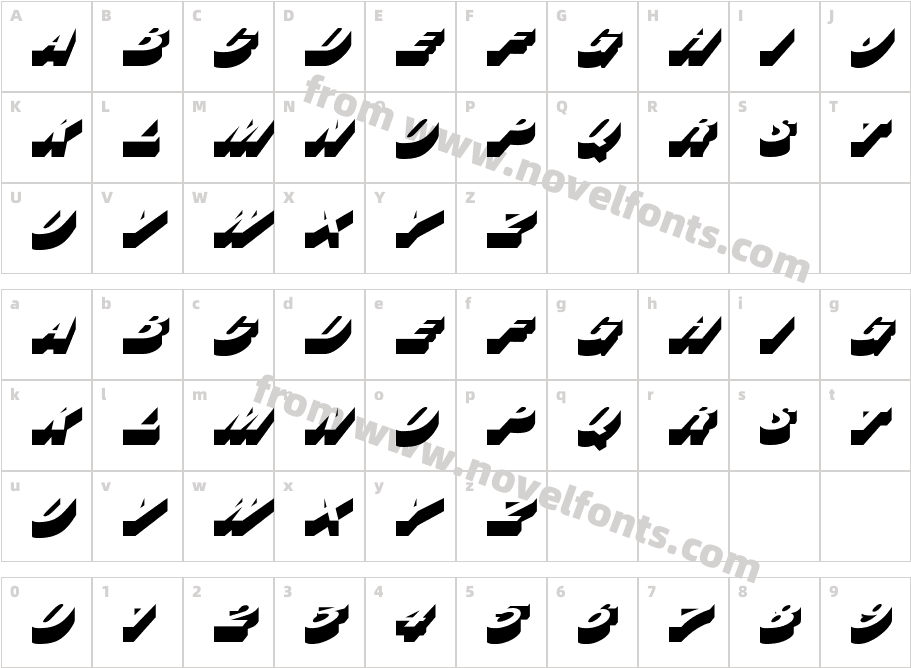 BusterITCNormalCharacter Map