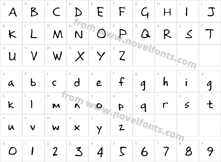 EmilysHand-PlainCharacter Map