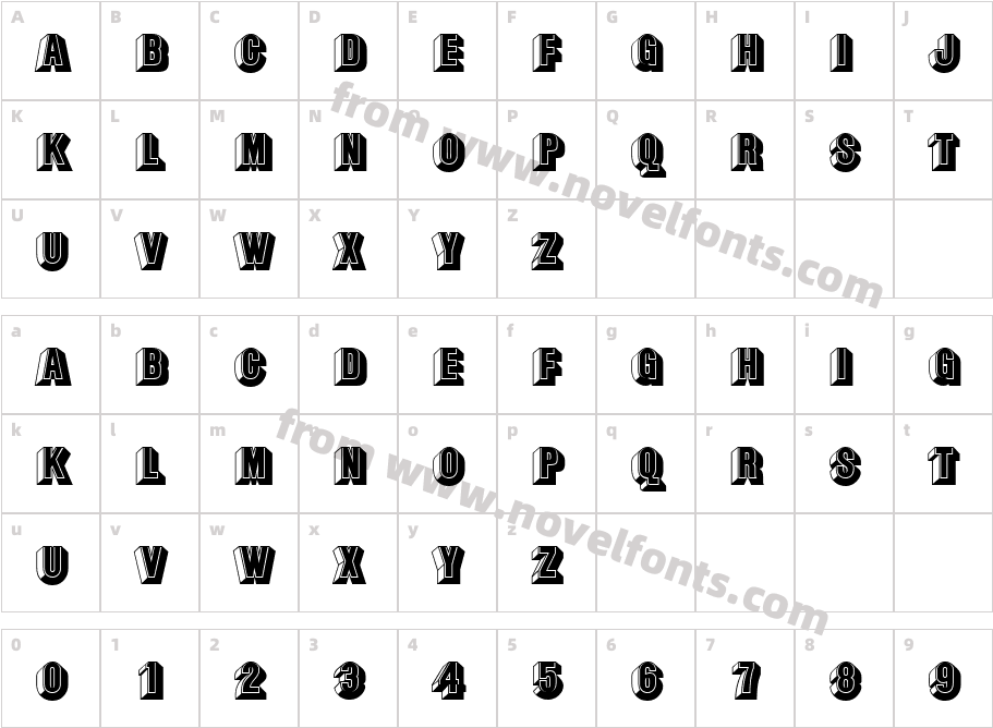 Buxon BeckerCharacter Map