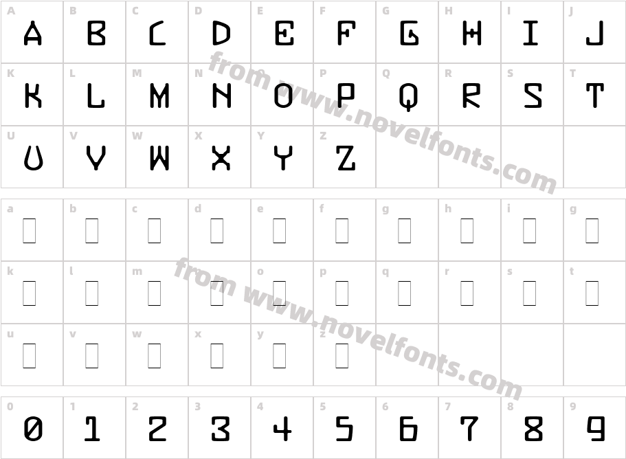 Buzzer Three LETCharacter Map