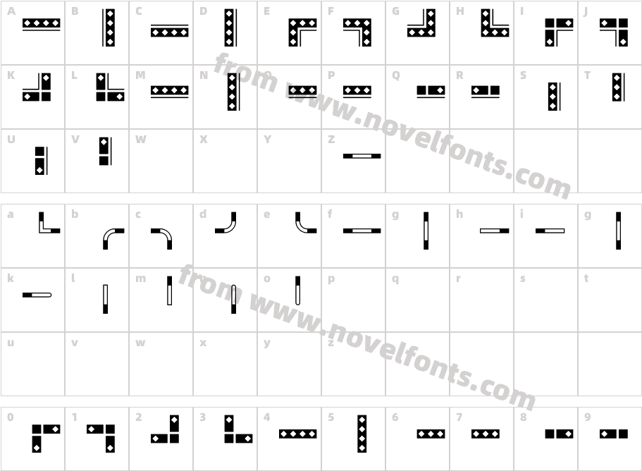 ByDesign Borders2Character Map