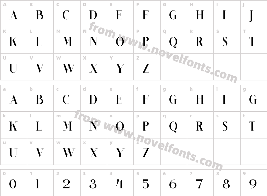 CINTARYCharacter Map