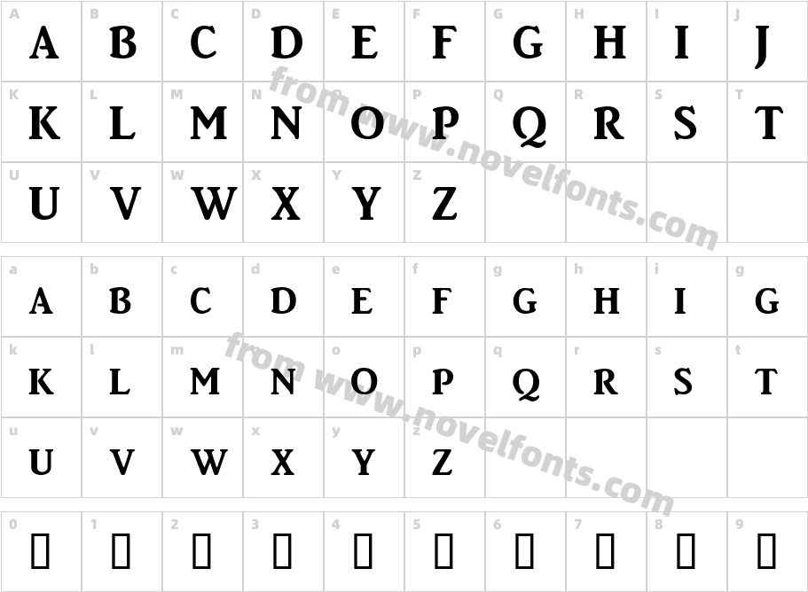 CaddySCapsSSK-Bold_8974Character Map