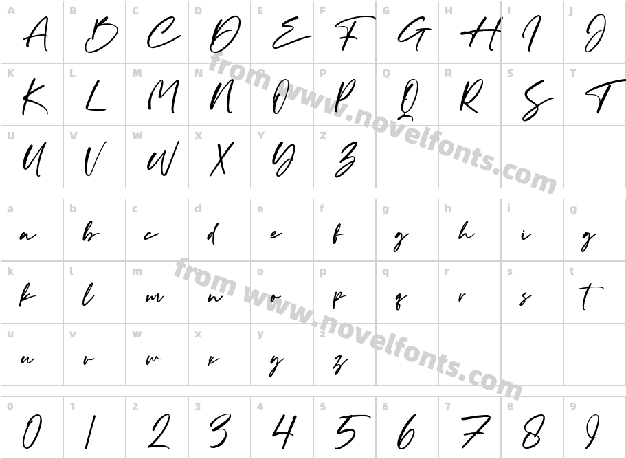 CadillacSignatureCharacter Map