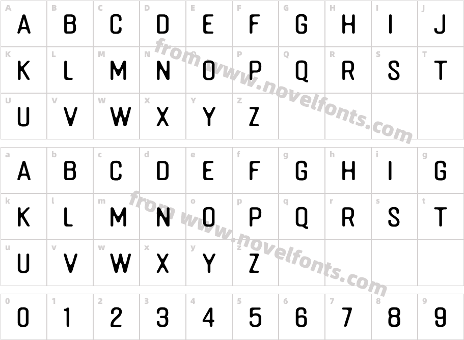 CadisoneSans-lg0JwCharacter Map